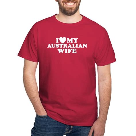 australianwife3 men s value t shirt i love my australian wife dark t shirt cafepress