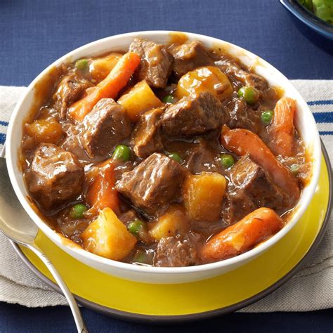 Slow cooker beef vegetable stew recipe