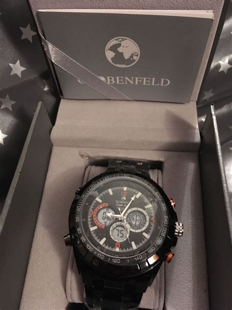 I was asked to review this globenfeld watch, and here it is on video! Globenfeld Watch Review - Mumma And Her Monsters