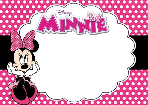 Send your custom greeting online with an ecard via email or facebook using your phone, computer, or tablet. 51 Blank Minnie Mouse Birthday Invitation Template ...
