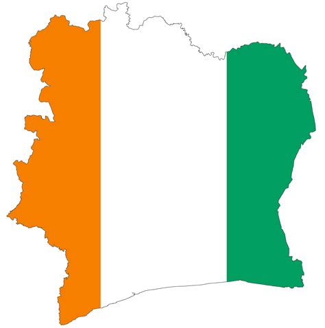 Drapeau De La Côte Divoire Png Transparent Png All