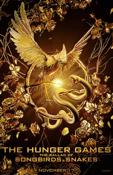 New Poster Revealed For The Hunger Games The Ballad Of Songbirds Snakes