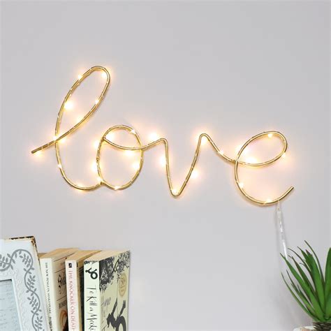 It looks like you're using artstation from europe. Gold Metal Light Up 'Love' Sign - Melody Maison®