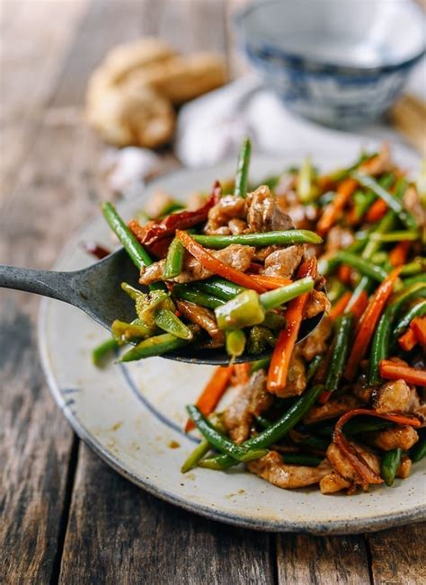 Chinese Garlic Scapes Stir Fry With Pork The Woks Of Life