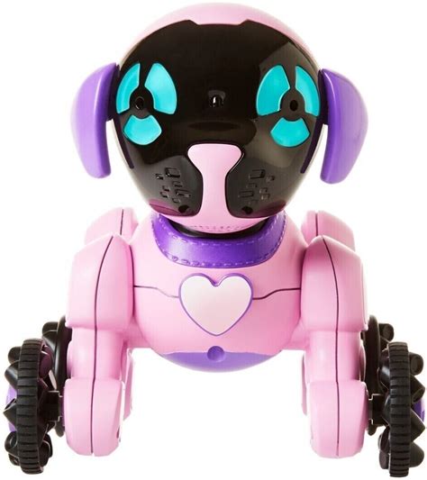 Wowwee Chippies Chippette Robotic Pet Dog Toy Pink Remote Controlled