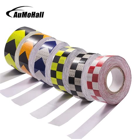 5cm3m5m10m Truck Safety Mark Reflective Tape Stickers Car Styling