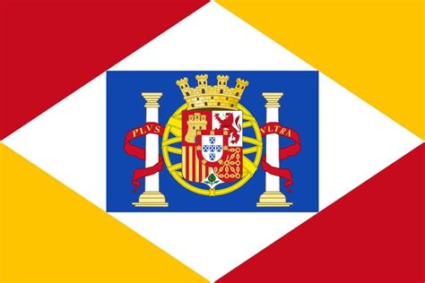 Flag Of An Iberian Unionrepublic In The Style Of The Napoleonic