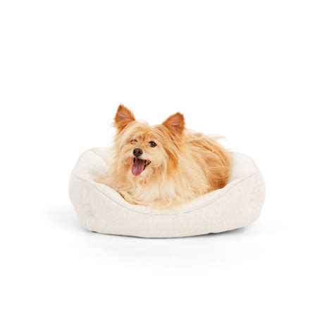 Everyyay Essentials Snooze Fest Brown Melange Knit Nester Dog Bed 20