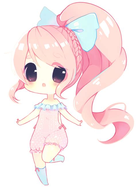 Anime Girl Kawaii Cute Chibi Freetoedit Sticker By Banyamu