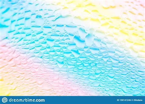 Trendy Liquid Texture Background Transparent Water Rain