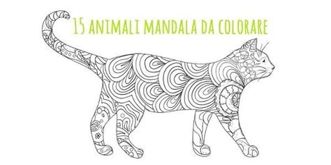 Un arcobaleno può essere osservato prima o dopo la pioggia. Mandala: 15 animali da colorare (scarica gratis) | Mandala ...