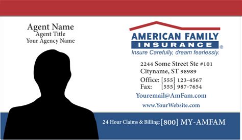 Check spelling or type a new query. Order American Family Insurance Business Card Templates