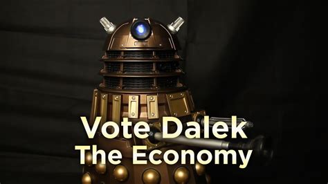 The definition of a vote is an expression of a choice, or a decision by a group in an election or poll. Vote Dalek - The Economy - YouTube