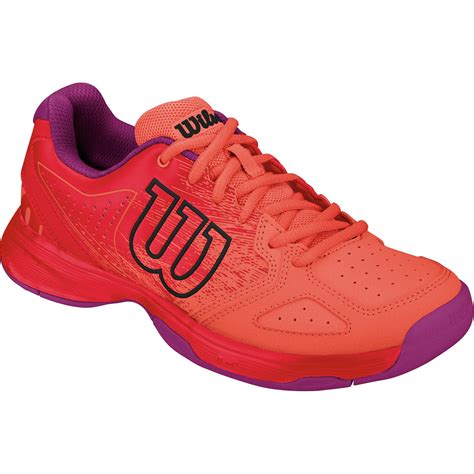 Wilson Kids Kaos Comp Tennis Shoes Redcoral
