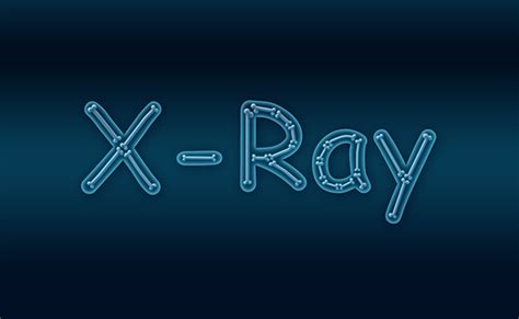 My working software version : membuat teks efek x-ray di photoshop (Dengan gambar) | Kedokteran