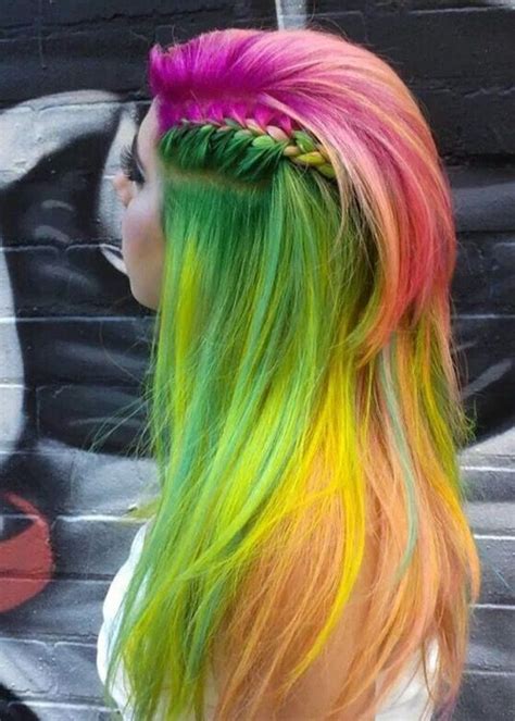 Pin by DiamondRoseEV 👸🏻💕 on Multi-Colored Hair | Pastel ...