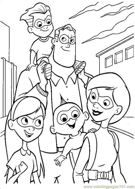 Coloring pages ideas incredibleswing pages staggering kids. The Incredibles 55 Coloring Page - Free The Incredibles ...