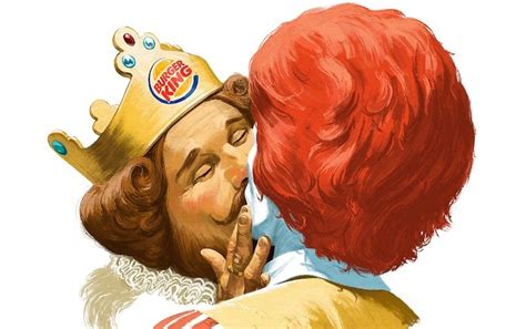 Burger King And Ronald Mcdonald Share A Kiss In New Pride Campaign