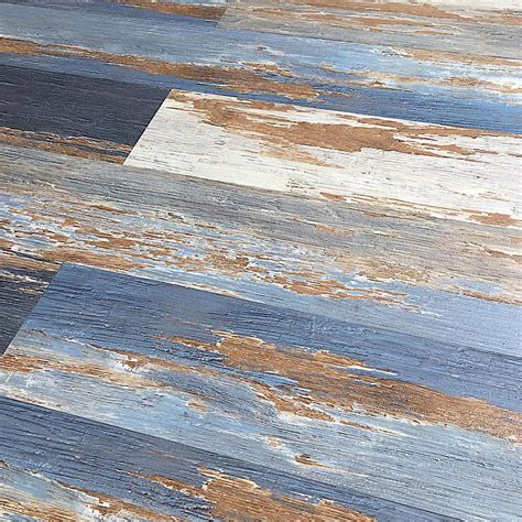 Blue Vinyl Plank Flooring