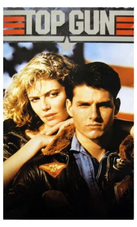 Top Gun Movie Tom Cruise And Kelly Mcgillis 80s Poster Print