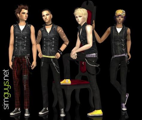 Sims 4 Emo Cc Spring4sims Sims 4 Cc Male Clothing Sims 4 Cc