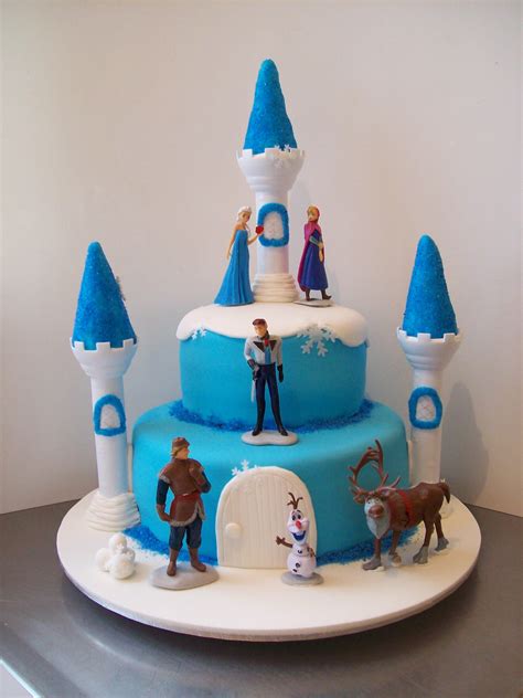 Frozen Castle Cake 399 Temptation Cakes Temptation Cakes