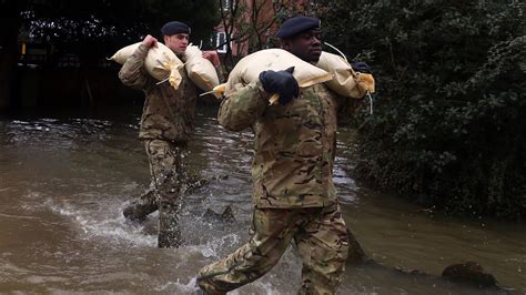 Soldiers To Be Put On Standby For Flood Response Uk News Sky News