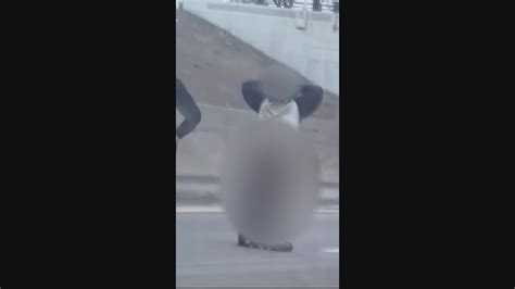 Naked Woman With Machete On I Brings Highway To Stop Detroit Police Intervene YouTube