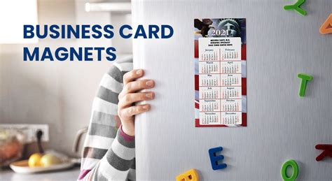 Business Card Magnets And Yearly Magnetic Calendars