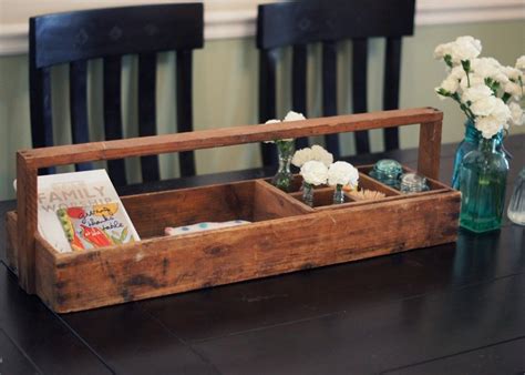Whatever you need, whatever you want, whatever you desire, we provide. Antique Tool Box on my Dining Table | Wood tool box, Tool ...