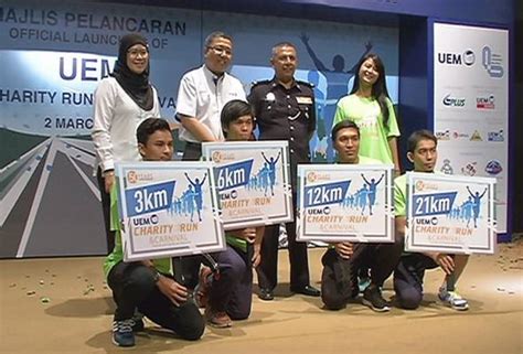 Karnival kesukarelawanan dan inovasi pelajar 2019 sekretariat sukarelawan yayasan kanser tunku laksamana johor (syktlj) uthm ingin mengucapkan tahniah kepada. 6,000 peserta sambut acara Larian Amal UEM Group | Astro Awani