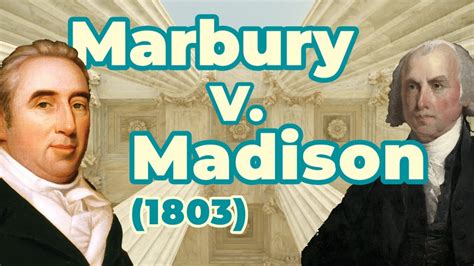 Caso Marbury V. Madison