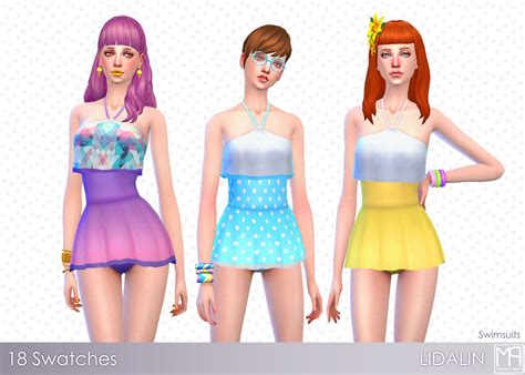 Pin On Sims 4 Female Swimwear