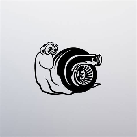 Auto Parts And Vehicles Turbo Snail Sticker Vinyl Decal Jdm Boost Euro