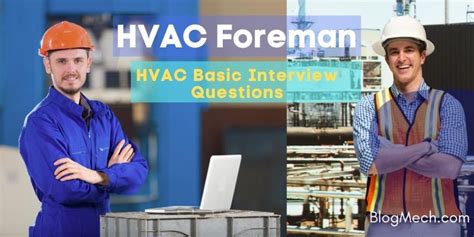 5 Hvac Basic Interview Questions For A Successful Job What Questions