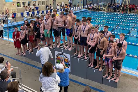 Sm Easts Boys Swim And Dive Team Wins State Titles Breaks Multiple