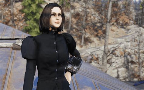 Clean Black Halloween Witch Costume Fallout 76 Mod Download