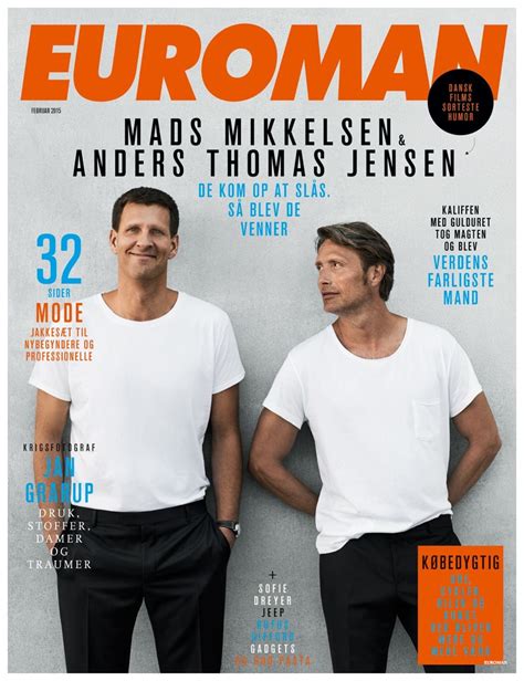 Anders thomas jensen's unique talent for storytelling is something that continues to attract people of all nationalities, said the executive. Mads Mikkelsen & Anders Thomas Jensen Cover Euroman ...
