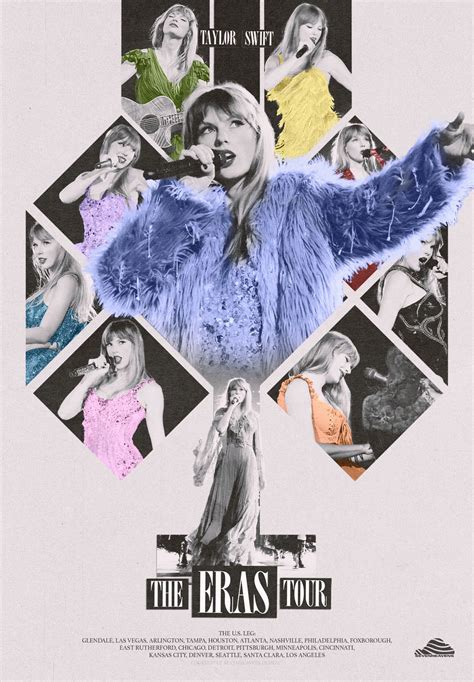 Taylor Swift The Eras Tour Houston Vip Box Complete With City Poster