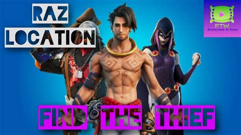 Raz Location Fortnite Season 6 Chapter 2 Youtube