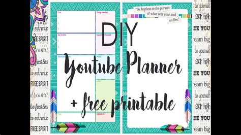 You finished creating your presentation, and now you want to print it as a handout for your. DIY Youtube Video Planner + free printable - YouTube