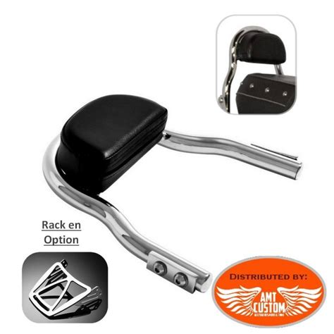 Als u met uw motorfiets op reis wilt, wordt u altijd geconfronteerd met het probleem om de beperkte bergruimte op de machine zo verstandig mogelijk te gebruiken. Softail Chrome Sissy Bar Low for Harley Heritage Fatboy ...