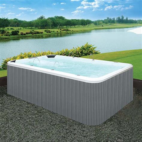 Manufacturer Price Small Size 412m Mini Frame Swim Spa Endless Acrylic Above Ground Outdoor Spa