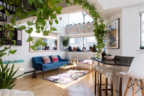 House Tour A Sunny Plant Filled Manhattan Loft Apartment Therapy