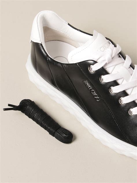 Jimmy Choo Diamond Sneakers In Nappa Leather Sneakers Jimmy Choo