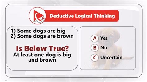 Deductive Logical Thinking Exam Youtube