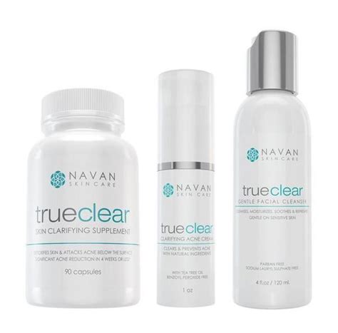 Trueclear 3 Step Skin Clarifying Set Vitamins For Clear Skin Acne