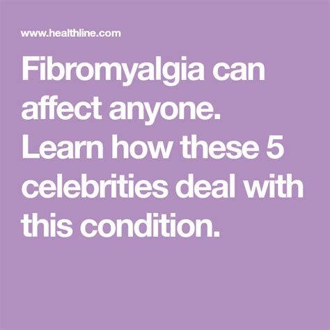 5 Celebrities With Fibromyalgia Fibromyalgia Celebrities With Fibromyalgia Celebrities
