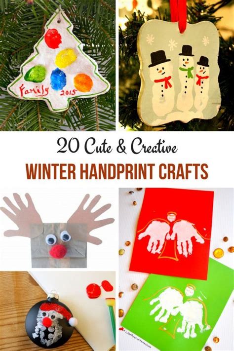 20 Winter Handprint Crafts Winter Crafts For Kids