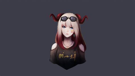 Wallpaper Anime Devil Girl